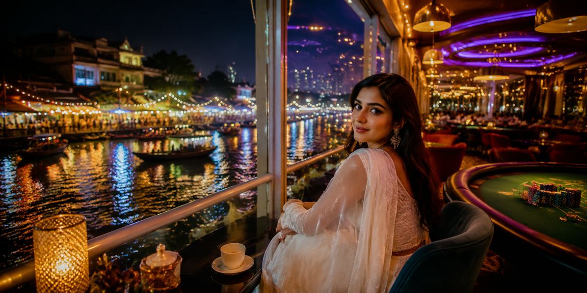 বরিশালের নাইট মার্কেটে বিনোদন ও ক্যাসিনো পরিবেশ
