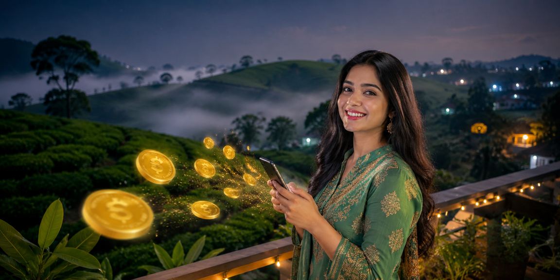 বগুড়ায় চা বাগানে মোবাইলে 810 ক্যাসিনো লগইন করছেন একজন ব্যবহারকারী